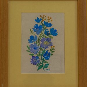 Art Gallery By Mani DAzzling-Blue-Windflower